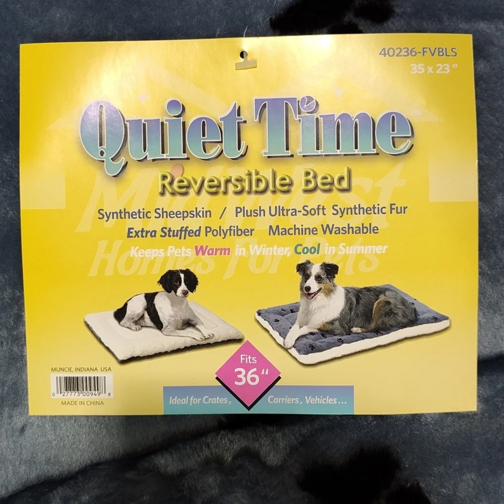Reversible Dog Bed/Kennel Mat -brand New